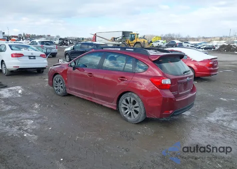 2015 Subaru Impreza 2.0I Sport Limited z USA, uszkodzony, nr VIN JF1GPAV67FH281940